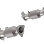 أنابيب توصيل العادم Kooks Headers - 3" Super Street Ultra-GREEN Catted Connections. 2020+ C8 Stingray & E-Ray.
