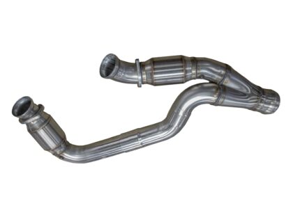 أنابيب توصيل العادم Kooks Headers - 3" Stainless Catted Y-Pipe. 2019-2023 GM 1/2 Ton Truck 6.2L.