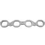 Ford VooDoo Flange - 3/8" Thick Stainless. Ports for 1-3/4" Primaries.