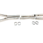 أنابيب توصيل العادم Kooks Headers - 3" SS Competition Only X-Pipe. 2009-2013 Corvette 6.2L. Connects to OEM.