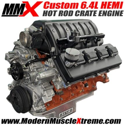 6.4L HEMI Hot Rod Crate Engine by MMX - Modern Muscle Xtreme