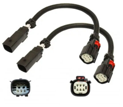 قطعة نظام عادم BBK Performance - Ford Mustang GT V6 Front O2 Sensor Extensions 12 Inch 15-17