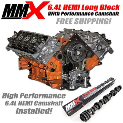 6.4L HEMI MMX Performance Camshaft installed NA Long Block - Modern Muscle Xtreme