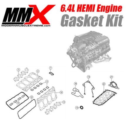5.7/6.4L VVT HEMI Engine Gasket Kit by MMX - Modern Muscle Xtreme
