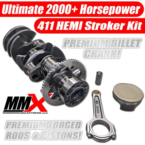 1512 2000 HP HEMI 411/426 Stroker kit by MMX - Modern Muscle Xtreme