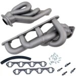 قطعة نظام عادم BBK Performance - Ford Mustang 5.0 1-5/8 Shorty Equal Length Exhaust Headers Titanium Ceramic 86-93 - Reconditioned