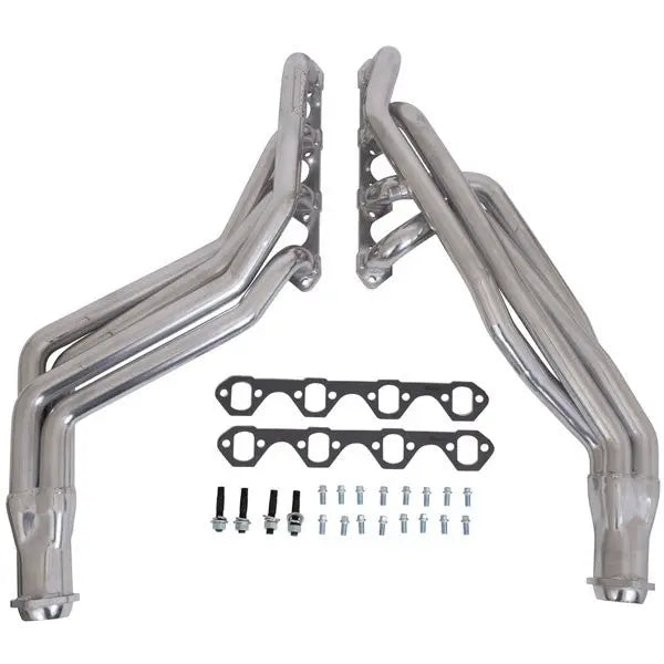 قطعة نظام عادم BBK Performance - Ford Mustang GT 5.0 1-5/8 Long Tube Exhaust Headers Polished Silver Ceramic 94-95 قطعة نظام عادم BBK Performance - Ford Mustang GT 5.0 1-5/8 Long Tube Exhaust Headers Polished Silver Ceramic 94-95