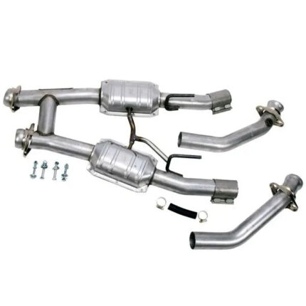 Ford Mustang 5.0L 2-1/2 High Flow Catted H-Pipe 86-93