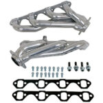 قطعة نظام عادم BBK Performance - Ford Mustang GT 5.0 1-5/8 Shorty Exhaust Headers Polished Silver Ceramic 94-95