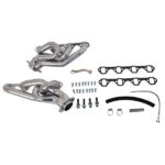 Ford Mustang GT 5.0 1-5/8 Shorty Exhaust Headers Polished Silver Ceramic 94-95