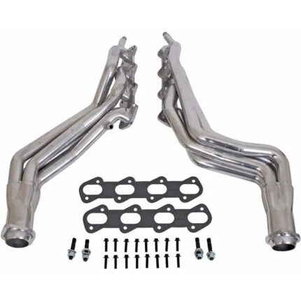 Ford Mustang Cobra 1-5/8 Long Tube Exhaust Headers Polished Silver Ceramic 96-98