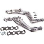 قطعة نظام عادم BBK Performance - Ford Mustang GT 1-5/8 Long Tube Exhaust Headers Polished Silver Ceramic 96-04