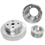 قطعة أداء للمحرك BBK Performance - Ford Mustang 5.0 Billet Aluminum Underdrive Pulleys 86-93