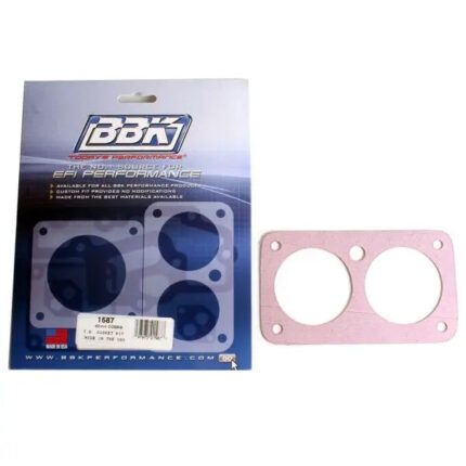 جوان بوابة هواء BBK Performance - Ford Mustang Cobra 4.6 Twin 62mm Throttle Body Gasket Kit 96-04