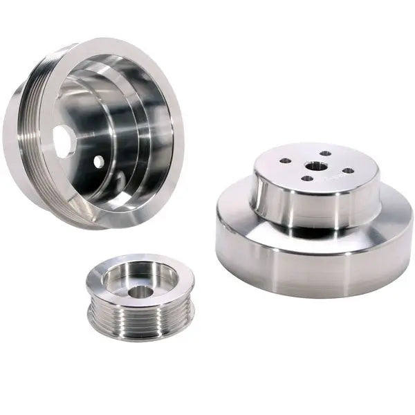 قطعة أداء للمحرك BBK Performance - Chevrolet GM Truck 4.3 5.0 5.7 Billet Aluminum Underdrive Pulley Kit 88-95 قطعة أداء للمحرك BBK Performance - Chevrolet GM Truck 4.3 5.0 5.7 Billet Aluminum Underdrive Pulley Kit 88-95