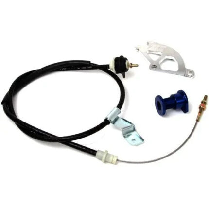 قطعة تعليق ومنظومة دفع BBK Performance - Ford Mustang Adjustable Clutch Cable And Quadrant Kit With Firewall Adjuster 96-04