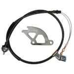 قطعة تعليق ومنظومة دفع BBK Performance - Ford Mustang GT Cobra Adjustable Clutch Cable And Quadrant Kit 96-04