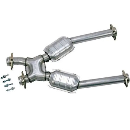 Ford Mustang 2-1/2 Short High Flow Catted X-Pipe 96-04