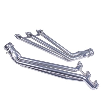 قطعة نظام عادم BBK Performance - Ford Mustang V6 4.0 1-5/8 Long Tube Exhaust Headers Polished Silver Ceramic 05-10