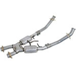 قطعة نظام عادم BBK Performance - Ford Mustang 5.0L 2-1/2 High Flow Catted X-Pipe 94-95