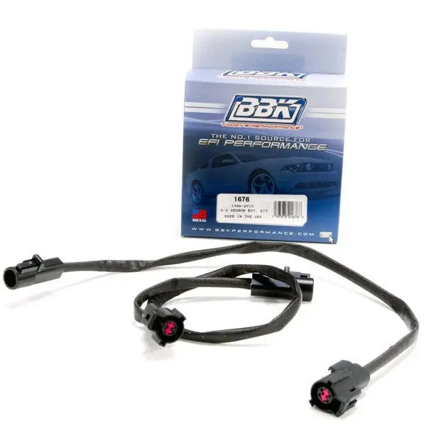 قطعة نظام عادم BBK Performance - Ford Mustang O2 Sensor Wire Harness Extensions 4 Pin Pair 86-10 قطعة نظام عادم BBK Performance - Ford Mustang O2 Sensor Wire Harness Extensions 4 Pin Pair 86-10