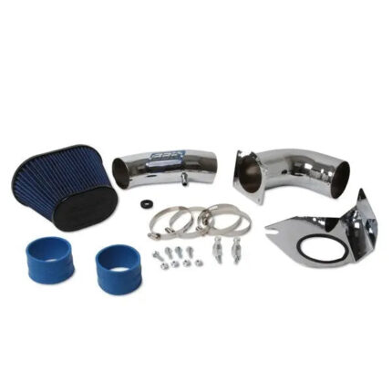نظام سحب هواء بارد BBK Performance - Ford Mustang 5.0 Cold Air Intake Kit Powder Coated Chrome 94-95