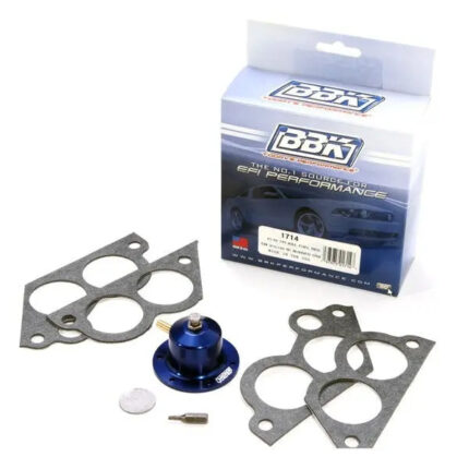 قطعة نظام وقود BBK Performance - Chevrolet GM Camaro Firebird TPI 305 350 Adjustable Fuel Pressure Regulator 85-92