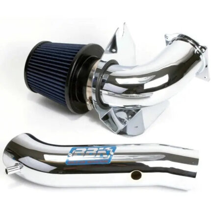 نظام سحب هواء بارد BBK Performance - Ford Mustang V6 Cold Air Intake Powder Coated Chrome Kit 99-04