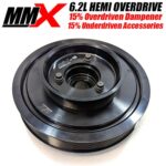 6.2L HEMI Hellcat Max Effort 15% Overdriven/Underdriven Balancer Dampener Combination by MMX - Modern Muscle Xtreme
