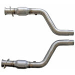 قطعة نظام عادم BBK Performance - Dodge Challenger Charger 300 V6 3.5L Midpipe 06-10