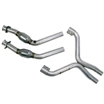 قطعة نظام عادم BBK Performance - Ford Mustang V6 High Flow Catted X-Pipe 11-14