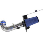 Ford Mustang V6 Cold Air Intake Kit Powder Coated Chrome 15-17