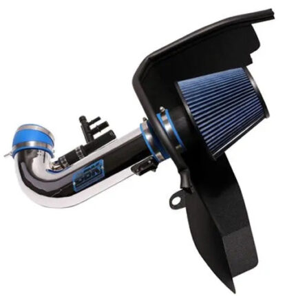 نظام سحب هواء بارد BBK Performance - Ford Mustang GT Cold Air Intake Kit Powder Coated Chrome 15-17