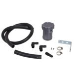قطعة أداء للمحرك BBK Performance - Universal Oil Separator Kit With Billet Aluminum Catch Can