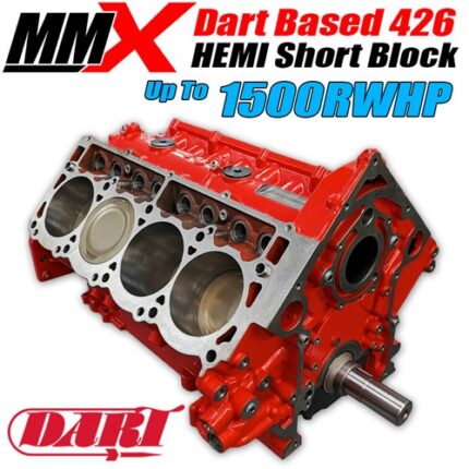 426 HEMI Dart Based Short Block - 1500Hp Capable - by MMX - Modern Muscle Xtreme
