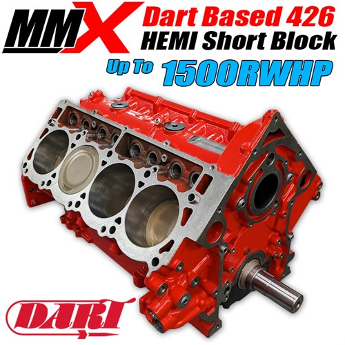 426 HEMI Dart Based Short Block - 1500Hp Capable - by MMX 426 HEMI Dart Based Short Block - 1500Hp Capable - by MMX