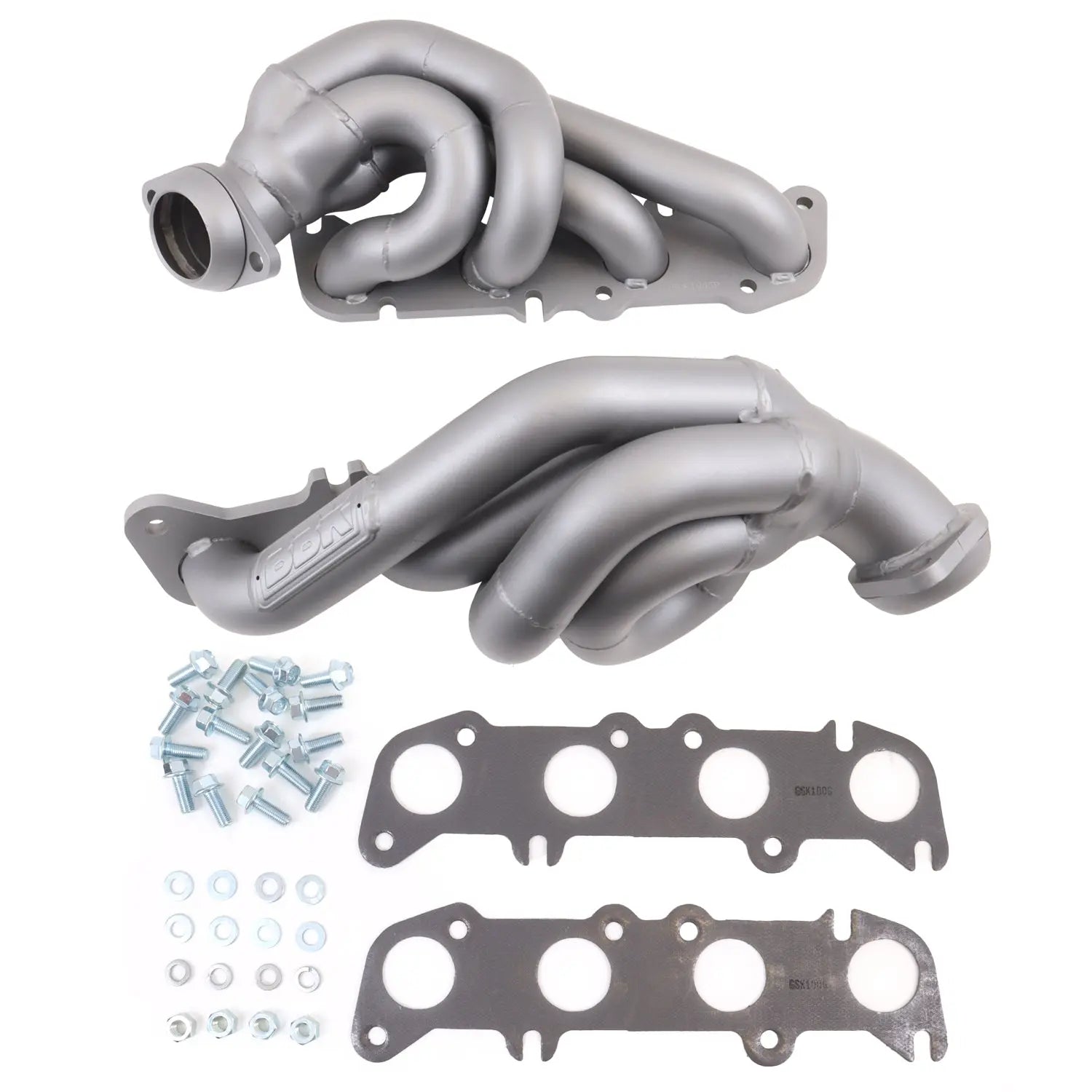 قطعة نظام عادم BBK Performance - Ford F150 5.0 Coyote 1-3/4 Shorty Tuned Length Exhaust Headers Titanium Ceramic 11-14 قطعة نظام عادم BBK Performance - Ford F150 5.0 Coyote 1-3/4 Shorty Tuned Length Exhaust Headers Titanium Ceramic 11-14