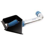 نظام سحب هواء بارد BBK Performance - Chevrolet GM Truck 5.3 6.2 Cold Air Intake Kit Powder Coated Chrome 14-19