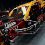 هدرز Kooks Headers - Lightweight Stepped Tri-Y Headers - 3-1/2" Outlet - Asphalt Modified w/ LS Spec Engine