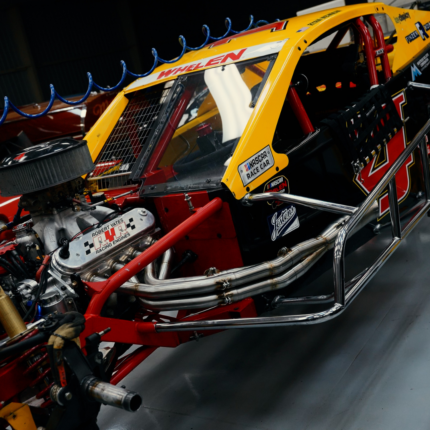 هدرز Kooks Headers - Lightweight Stepped Tri-Y Headers - 3-1/2" Outlet - Asphalt Modified w/ LS Spec Engine