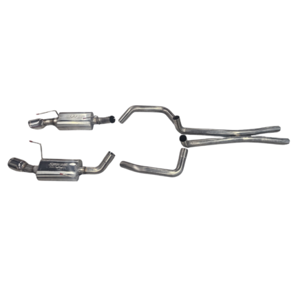 نظام عادم Kooks Headers - 05-09 Mustang GT/07-09 GT500. 2-1/2" SS Cat-Back Exhaust w/ Oval Mufflers