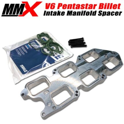 3.6L Pentastar Intake Manifold Spacer - Billet Aluminum - by MMX - Modern Muscle Xtreme