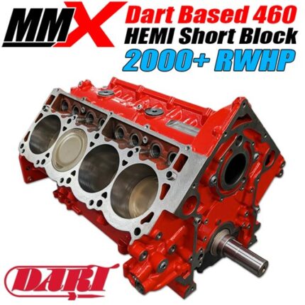 460 HEMI Dart Based Short Block - 2000Hp Capable - by MMX - Modern Muscle Xtreme