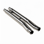 أنابيب توصيل العادم Kooks Headers - 2015-2026 Ford Mustang 5.0L V8 OEM Resonator Delete H-Pipe Kit
