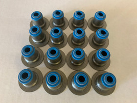 نوابض ومكونات الصمامات | Cam Motion - LS Valve Seals For Beehive Springs & Factory Guides, Set of 16