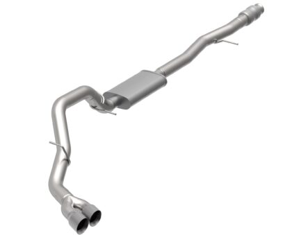 نظام عادم Kooks Headers - 3-1/2" SS Side Exit KRT Cat-Back w/SS Tips. 2019-2020 GM Truck 6.2L.