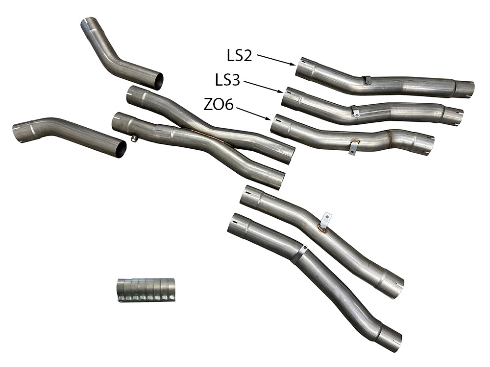 C6 Corvette X-Pipe Kit | 2005-2013 (LS2, LS3, LS7 Engines) C6 Corvette X-Pipe Kit | 2005-2013 (LS2, LS3, LS7 Engines)