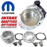 Hellcat Throttle Body Adapter For 5.7L 6.1L and 6.4L HEMI Intakes by MMX - Modern Muscle Xtreme
