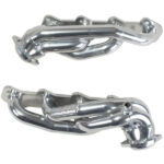 Chevrolet Corvette 5.7 LS1 1-3/4 Shorty Exhaust Headers Polished Silver Ceramic 97-99