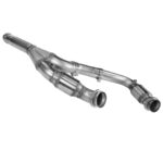 أنابيب توصيل العادم Kooks Headers - 3" Stainless Catted Y-Pipe. 2014-2019 GM Truck / 2015-2020 SUV 5.3L.